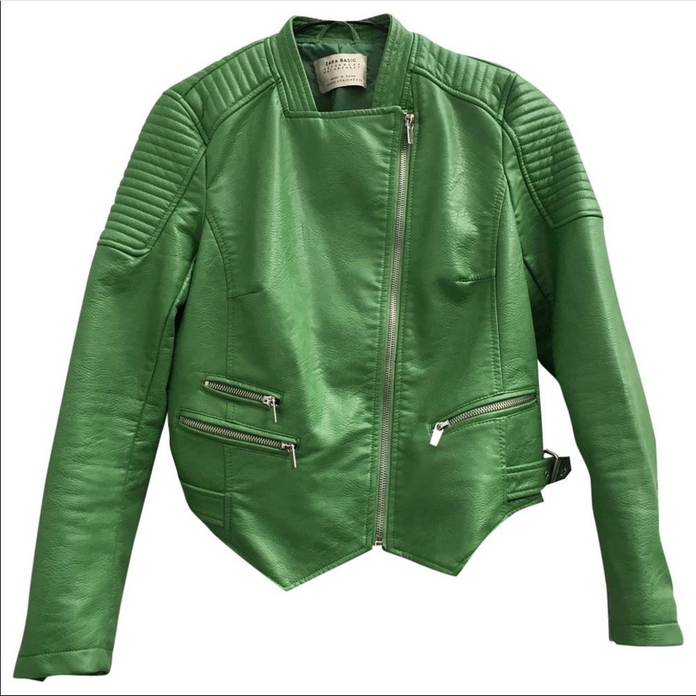 Zara Motorcycle Leather Jacket